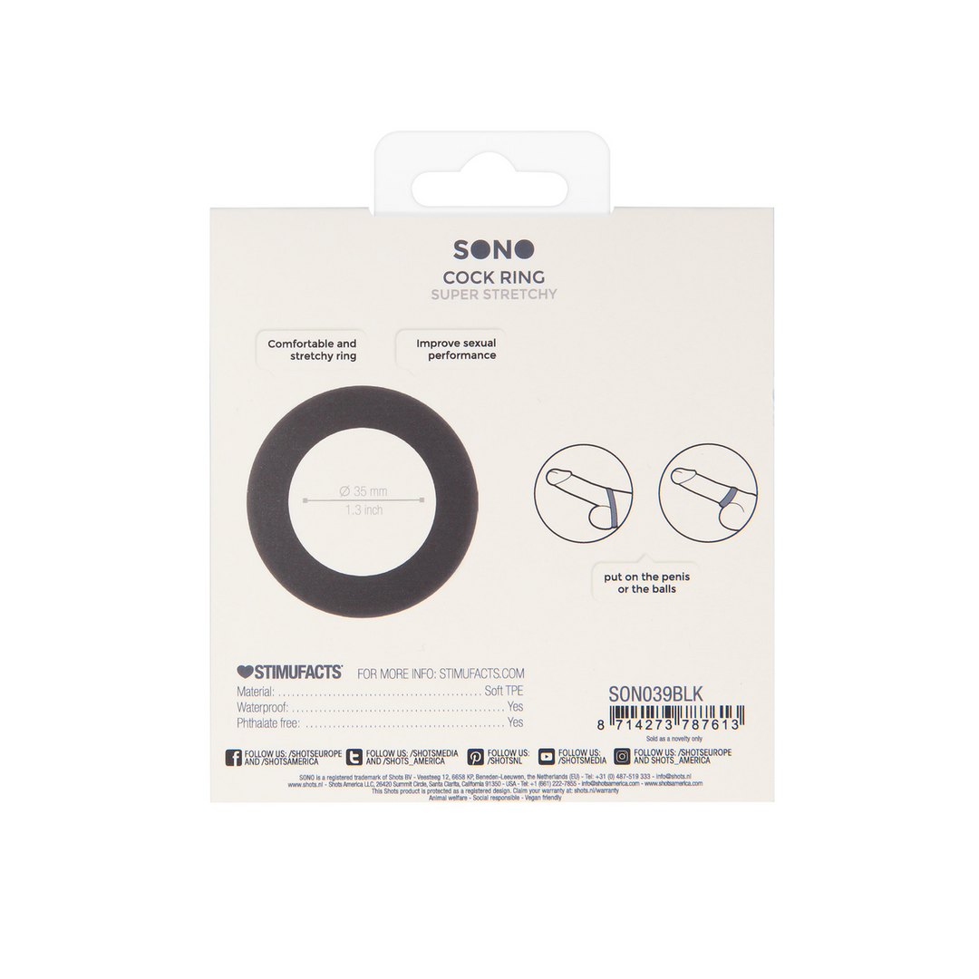 No. 39 Cock Ring – Maximum Control & Pleasure | Sono by Shots