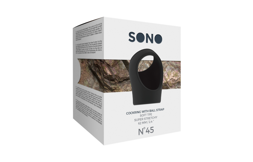 Nr.45 - Cockring mit Ball Strap