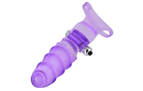 Dubbele Vinger Banger G-Spot Vibrator – XR Brands Paars