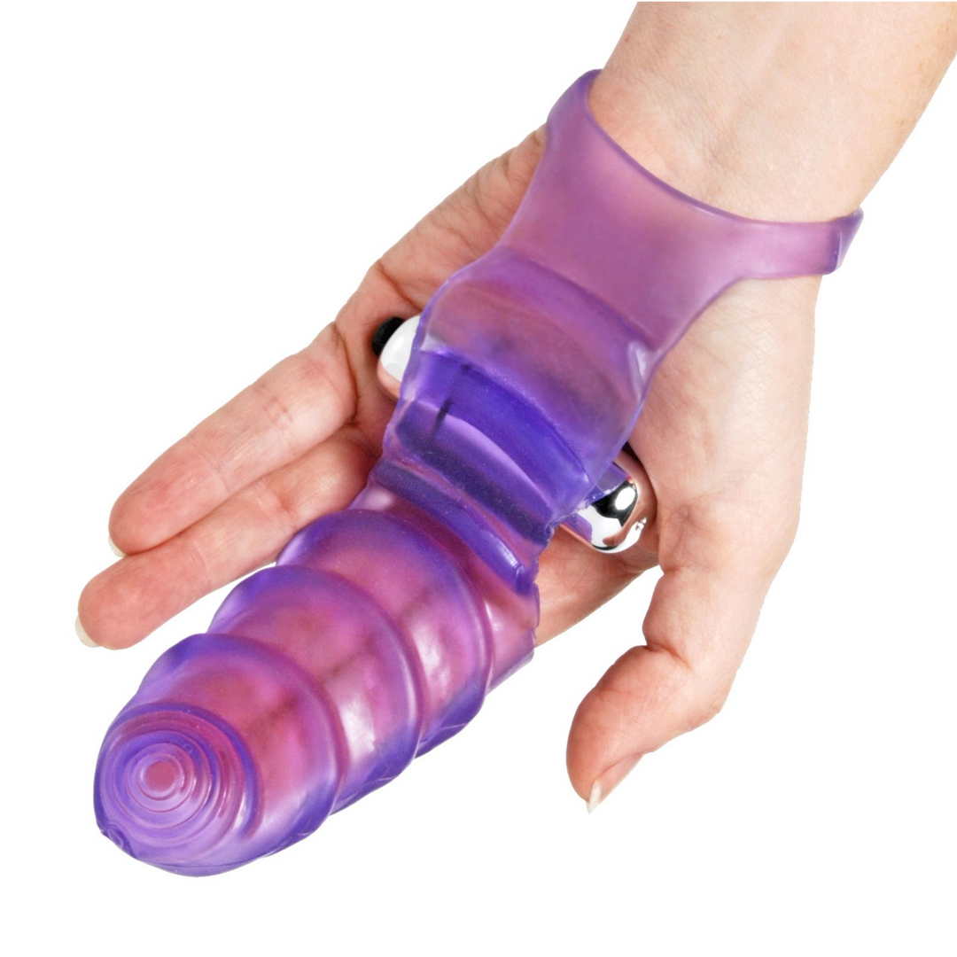 Dubbele Vinger Banger G-Spot Vibrator – XR Brands Paars