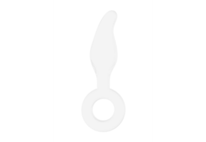 Gripper Glass Dildo 17 cm with Ring – Unique Temperature Pleasure