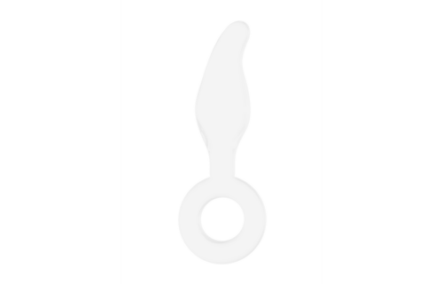 Gripper - Glass Dildo with Ring