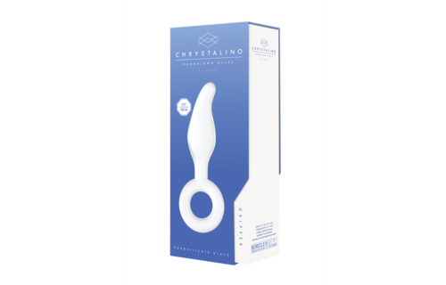 Gripper - Glass Dildo with Ring