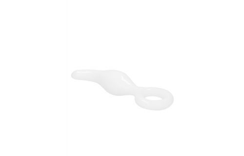Gripper Glass Dildo 17 cm with Ring – Unique Temperature Pleasure