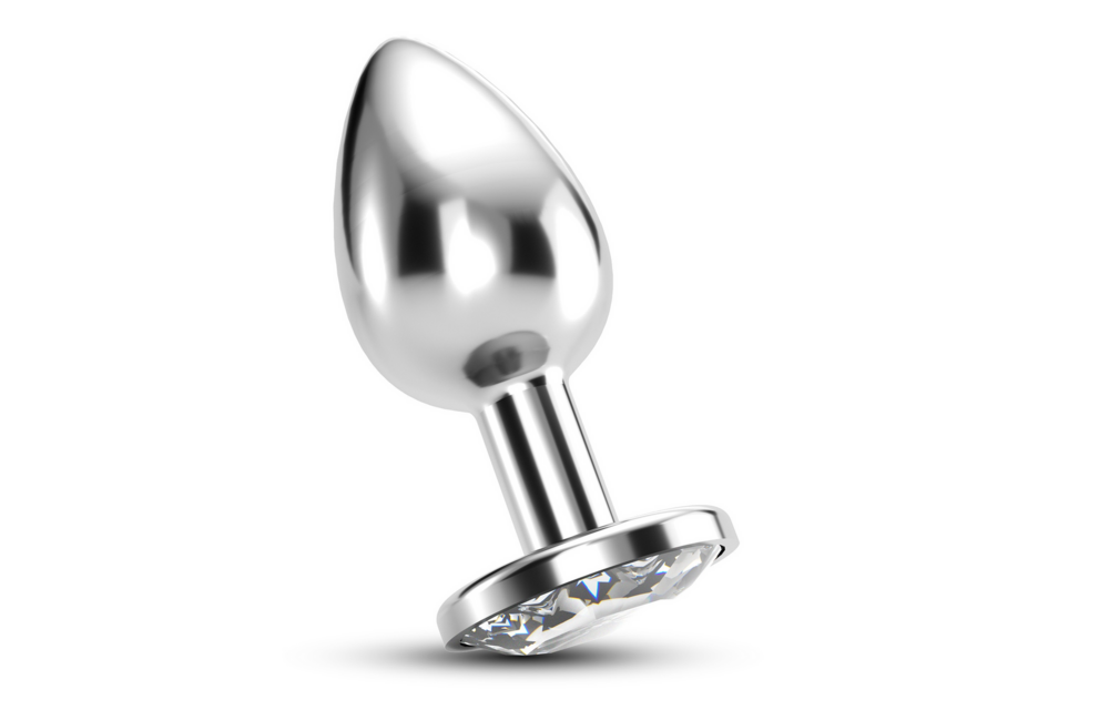 Bijou Anale Sieraad Plug 6 cm Transparant | Elegant & Luxe