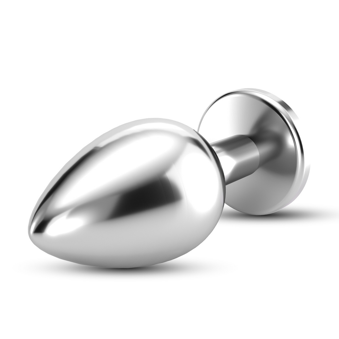 Bijou Anal Jewellery Plug 6 cm Transparent | Elegant & Luxurious