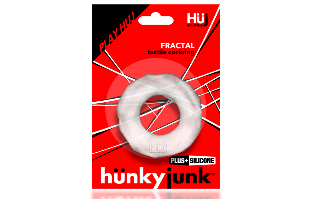 Fractal - Tactiele Cockring - Helder IJs