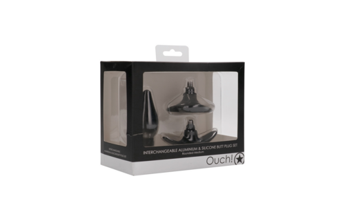 Austauschbares Buttplug-Set Medium 9 cm – Komfort & Vergnügen