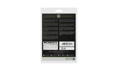 Cockring Set Glow in the Dark - 3 Pieces | Ouch! Silicone