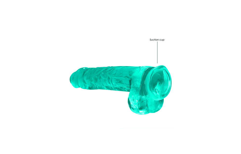 Realistic Dildo with Balls 25 cm - Safe & Natural