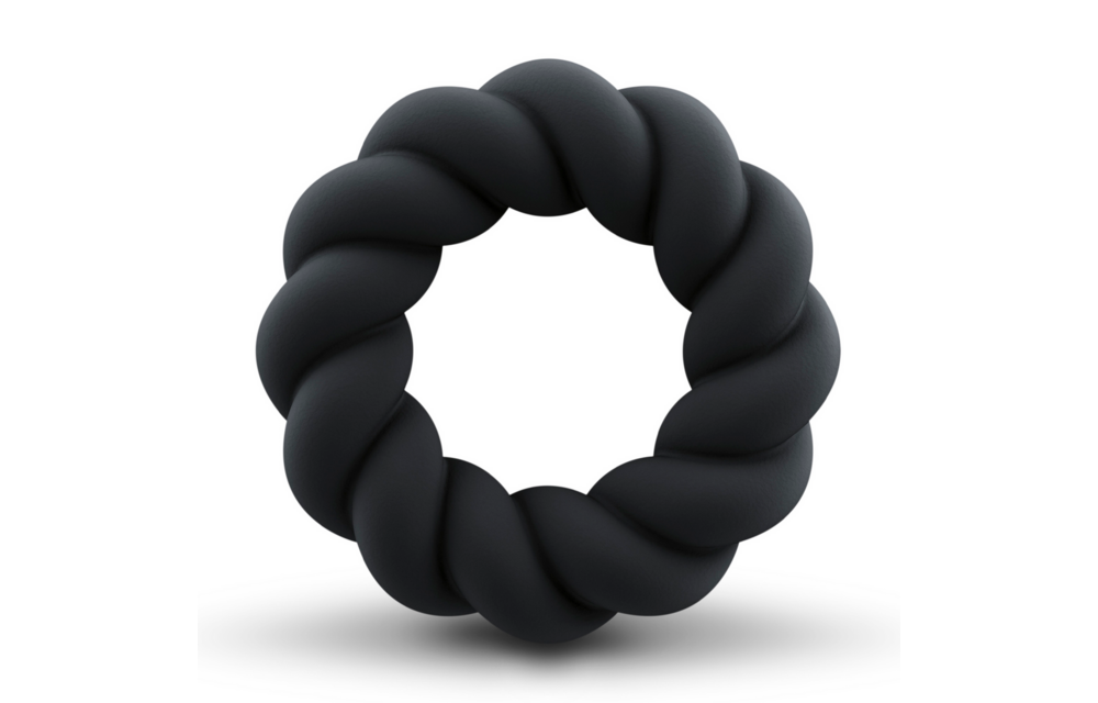 Twist - Non-Vibrating Cockring - Black
