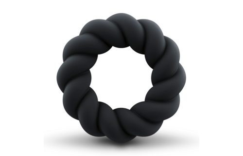 Twist - Non-Vibrating Cockring - Black