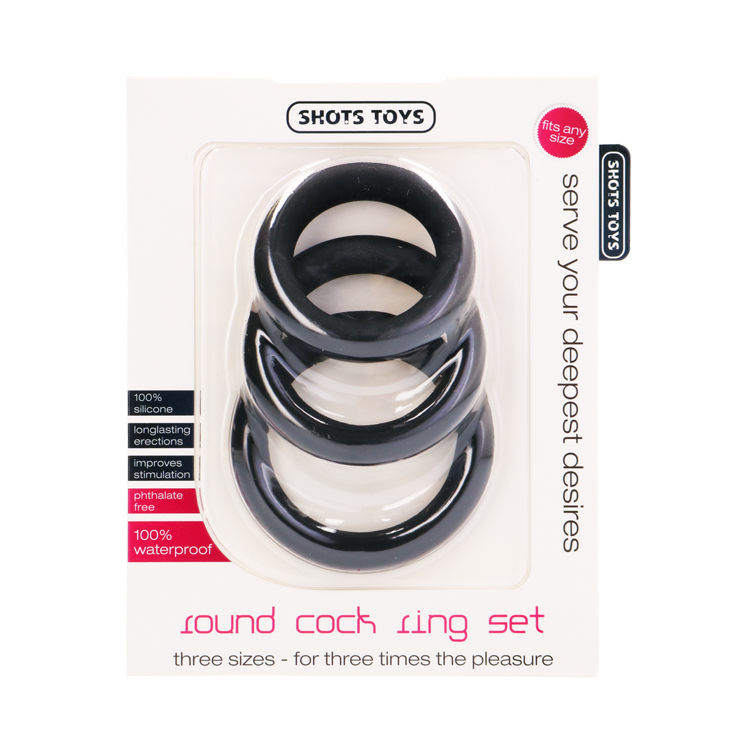 Round Cock Ring Set | Enhance Your Pleasure & Erections
