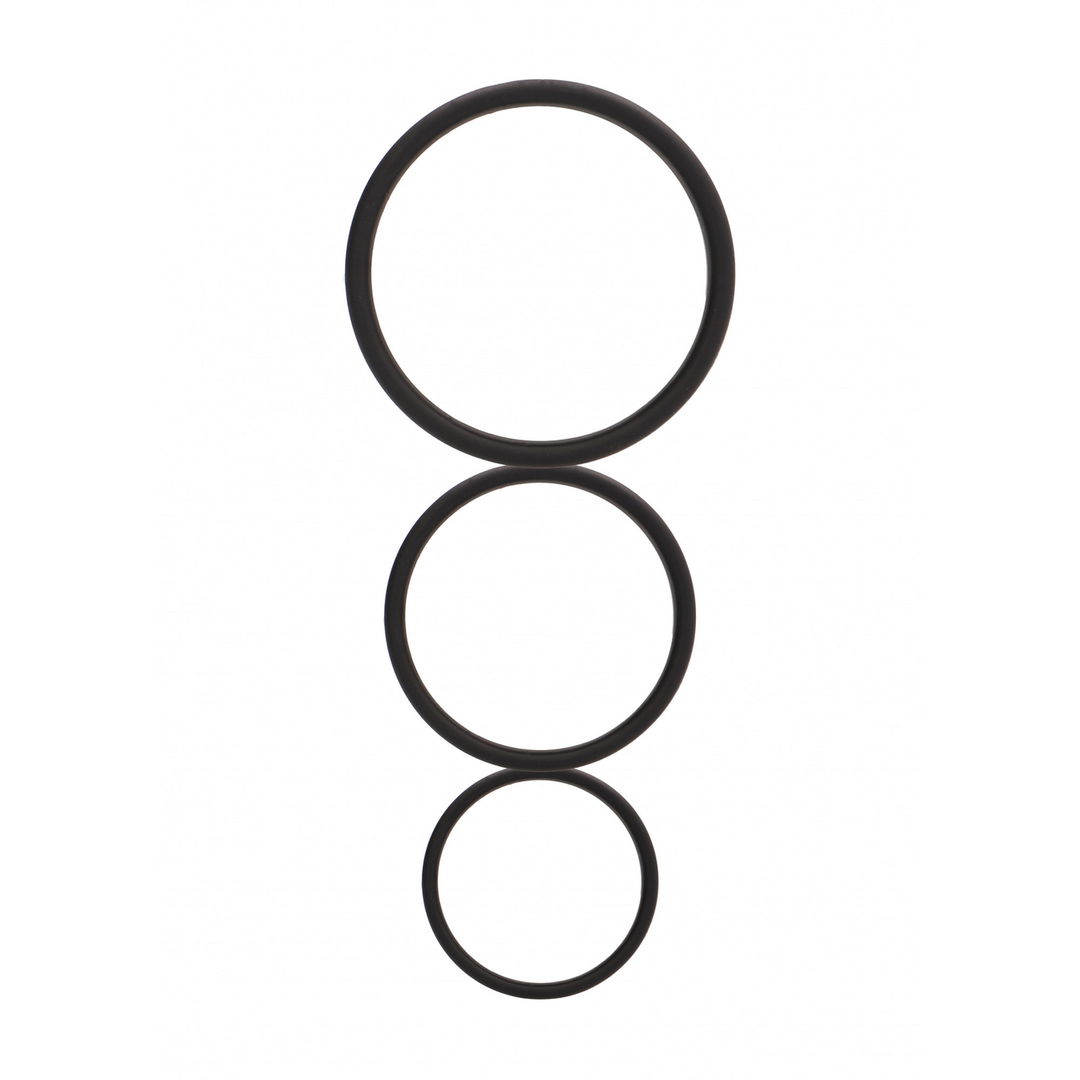 Flaches Cockring-Set | Kraft & Komfort für längeren Genuss