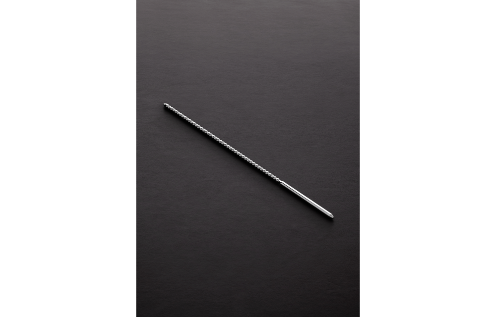 DIPSTICK Ribbed 0.4 cm | Intense Urethral Pleasure Steel