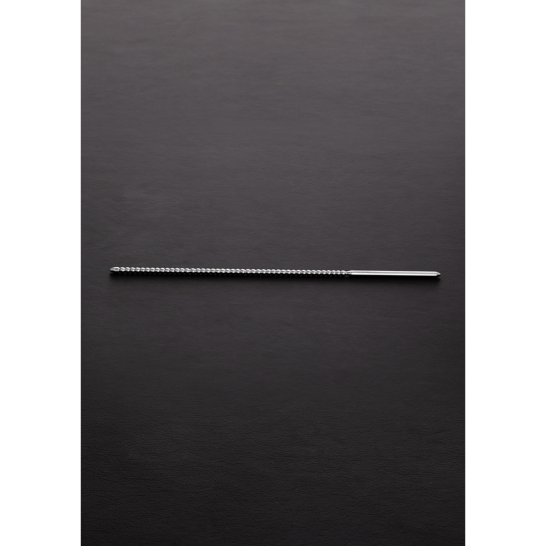 DIPSTICK Geriffelt 0,4 cm | Intensives urethrales Vergnügen Steel