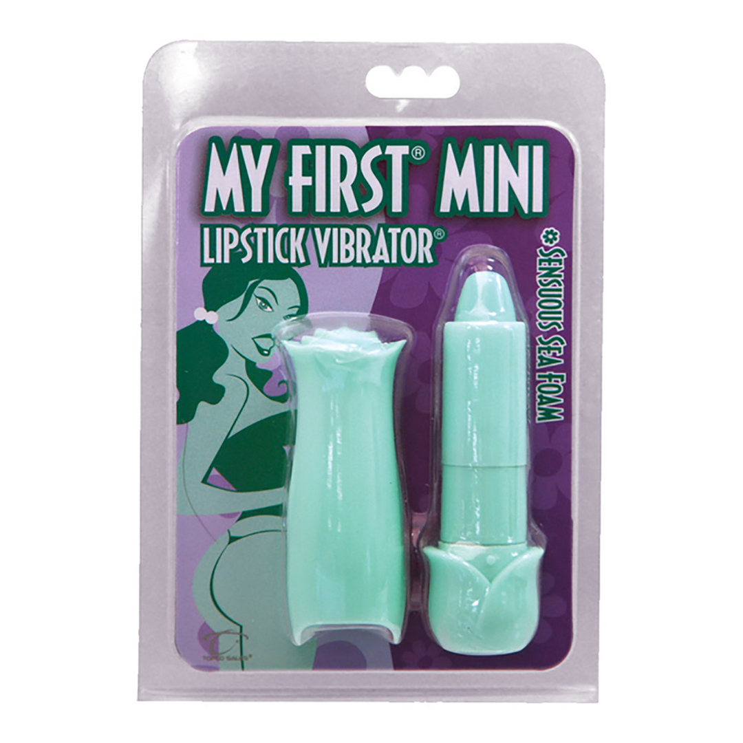 My First Lipstick – Leistungsstarker, diskreter Kugelvibrator in Grün