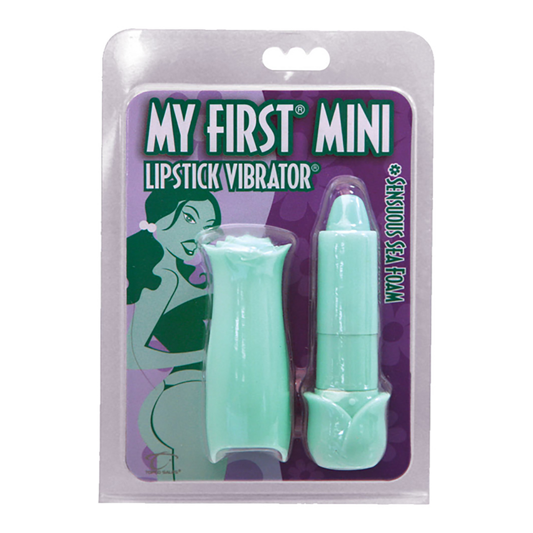 My First Lipstick - Powerful, discreet bullet vibrator green