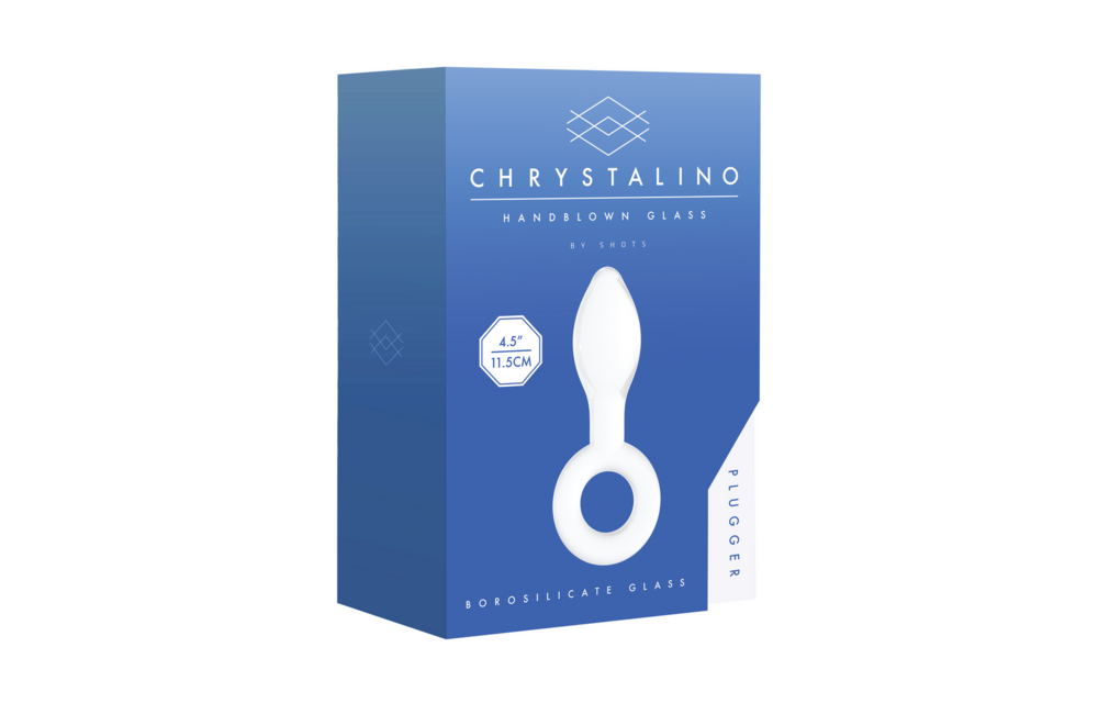 Plugger Glass Dildo 11.7 cm – Safe & Unique Anal Pleasure