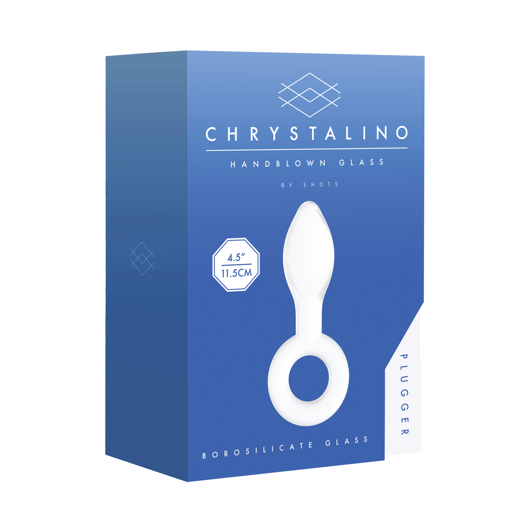 Plugger Glazen Dildo 11,7 cm – Veilig & Uniek Anaal Genot