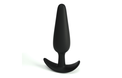 Tic Silikon-Analplug 7 cm – Klein, schwarz und anfängerfreundlich