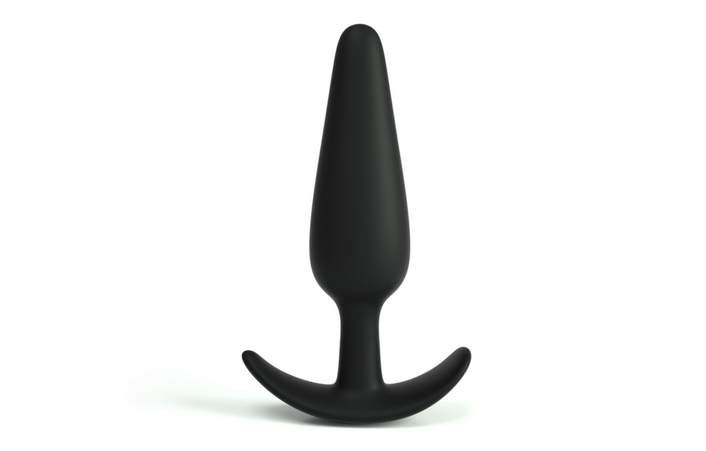 Tic Silicone Anal Plug 7 cm – Small, Black & Beginner-Friendly
