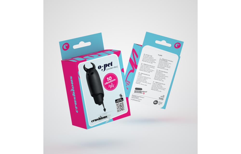 O-Pet Devil - Vibrating Bullet - Black