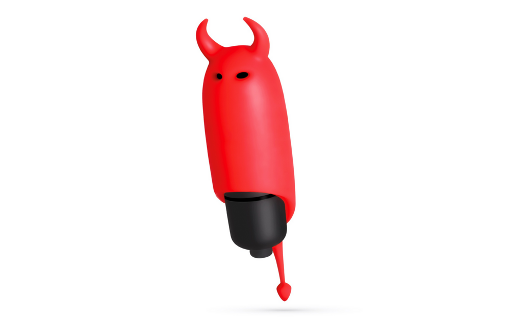 O-Pet Devil - Vibrating Bullet - Red