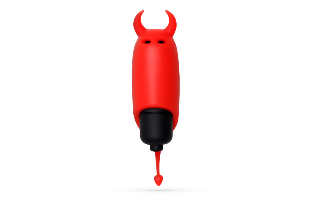 O-Pet Devil Rood - Compacte Vibrerende Bullet Seksspeeltje