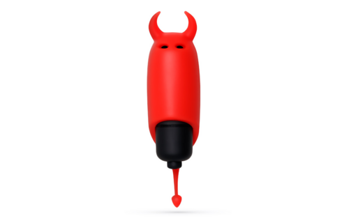 O-Pet Devil Rood - Compacte Vibrerende Bullet Seksspeeltje