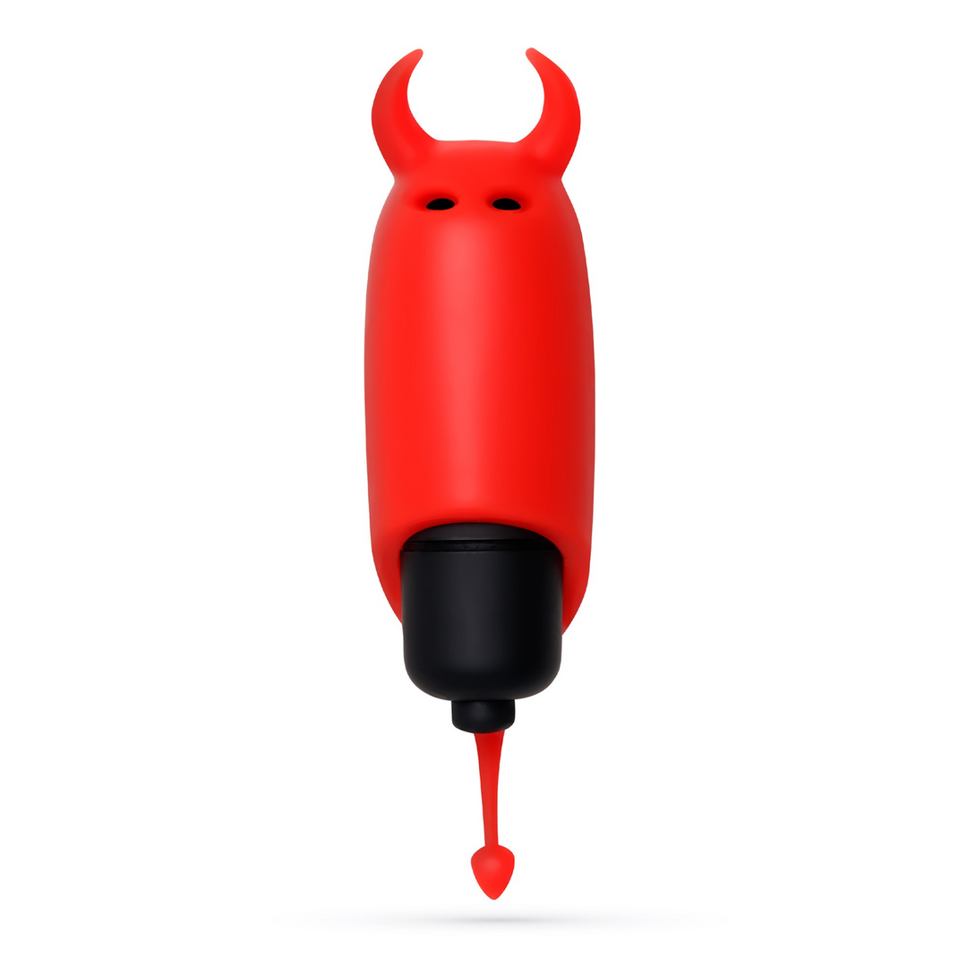 O-Pet Devil Rood - Compacte Vibrerende Bullet Seksspeeltje