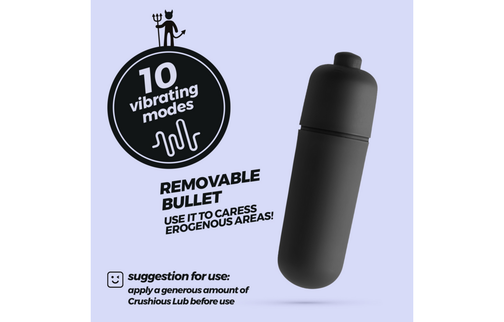 O-Pet Devil - Vibrerende Bullet - Rood