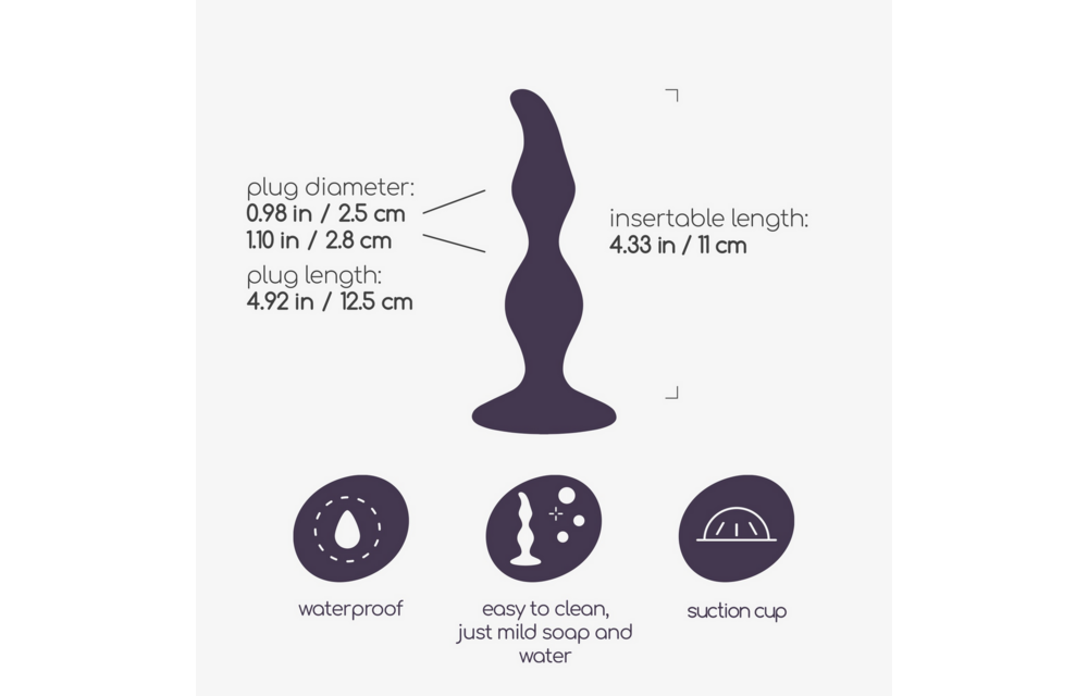 The Claw Prostaat Massager Plug Zwart – Zacht & Krachtig