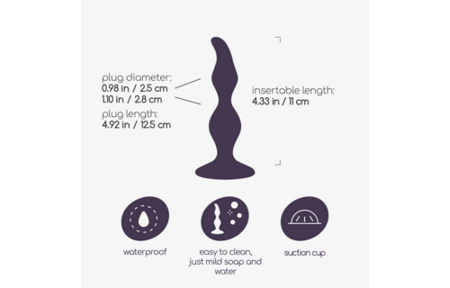 The Claw Prostata-Massagestecker Schwarz – Weich & Kraftvoll