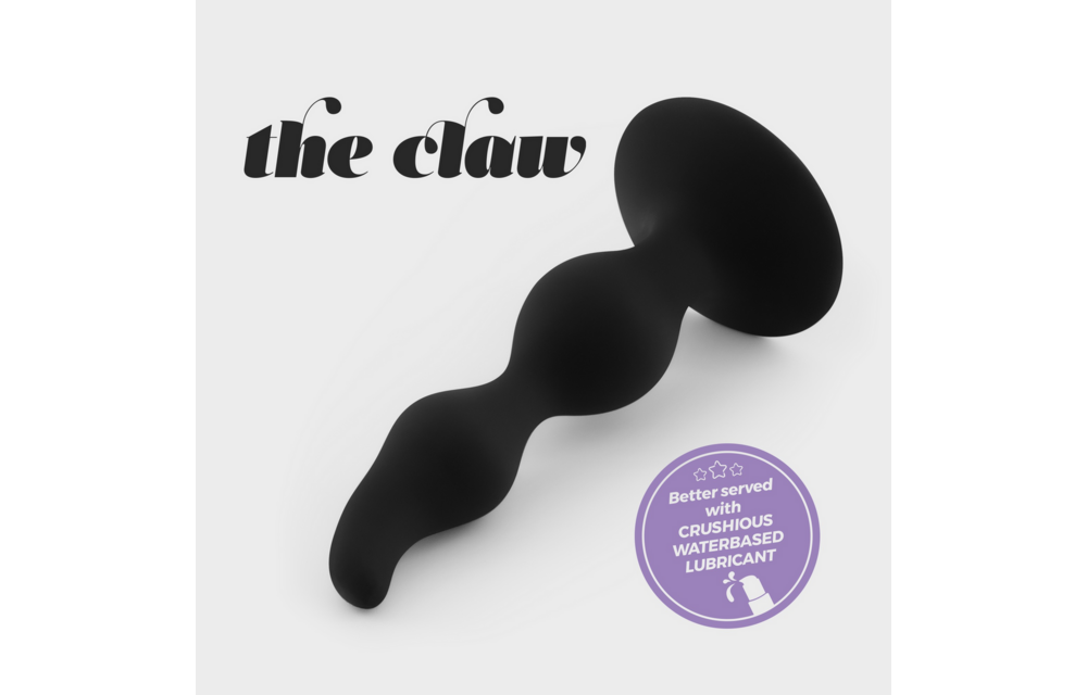 The Claw Prostaat Massager Plug Zwart – Zacht & Krachtig