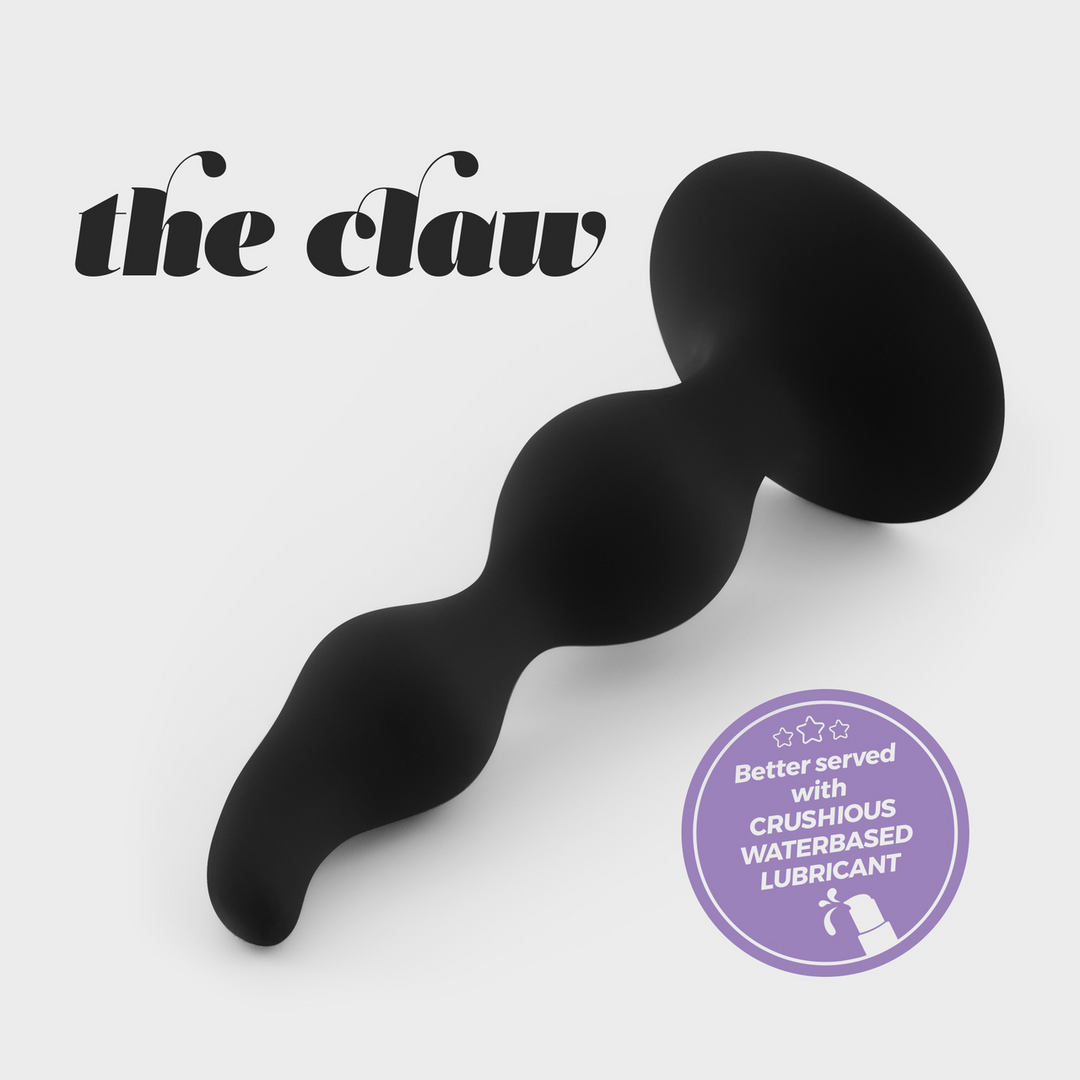 The Claw Prostaat Massager Plug Zwart – Zacht & Krachtig
