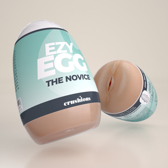 Ezy Egg Masturbator Ei Turquoise - Plezier voor Beginners