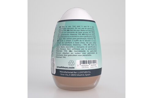 Ezy Egg Masturbator Egg Turquoise - Fun for Beginners