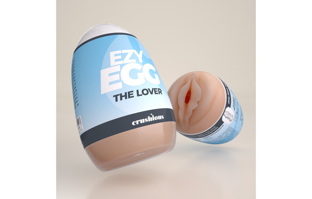 Ezy Egg - Masturbator Egg - The Lover - Blue
