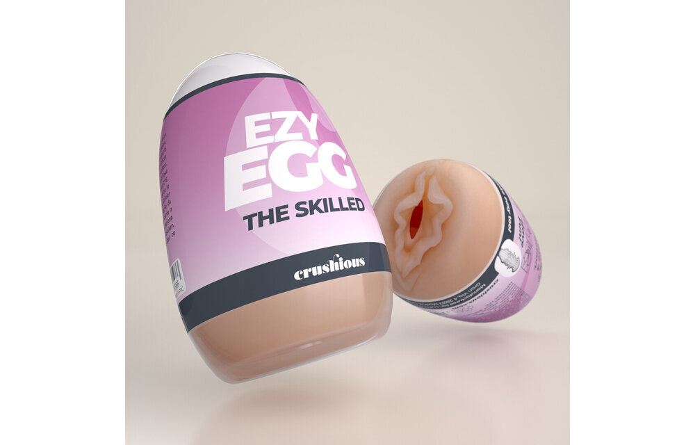 Ezy Egg Paars Masturbator Ei - Ultiem Genot & Duurzaam