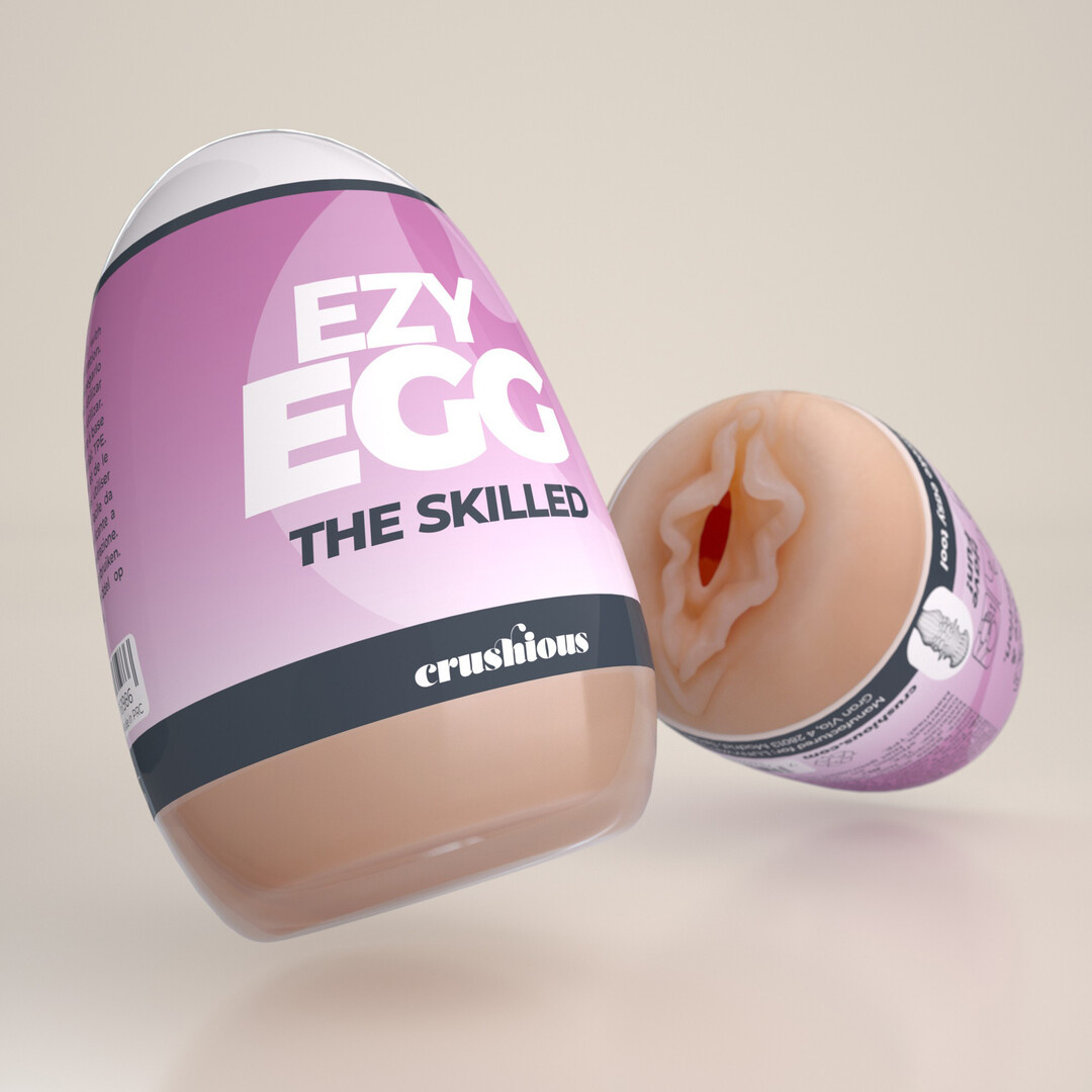 Ezy Egg Purple Masturbator Egg - Ultimate Pleasure & Durability