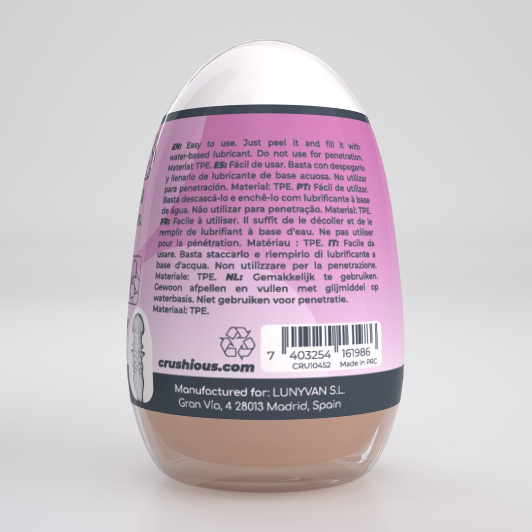 Ezy Egg Purple Masturbator Egg - Ultimate Pleasure & Durability