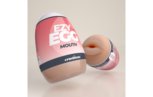 Ezy Egg - Masturbator Ei - Mond - Rood