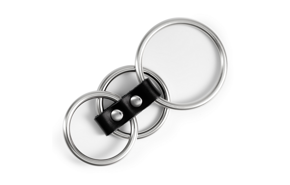 Saruman Metal Cock Ring Set Silver – Power & Sensation