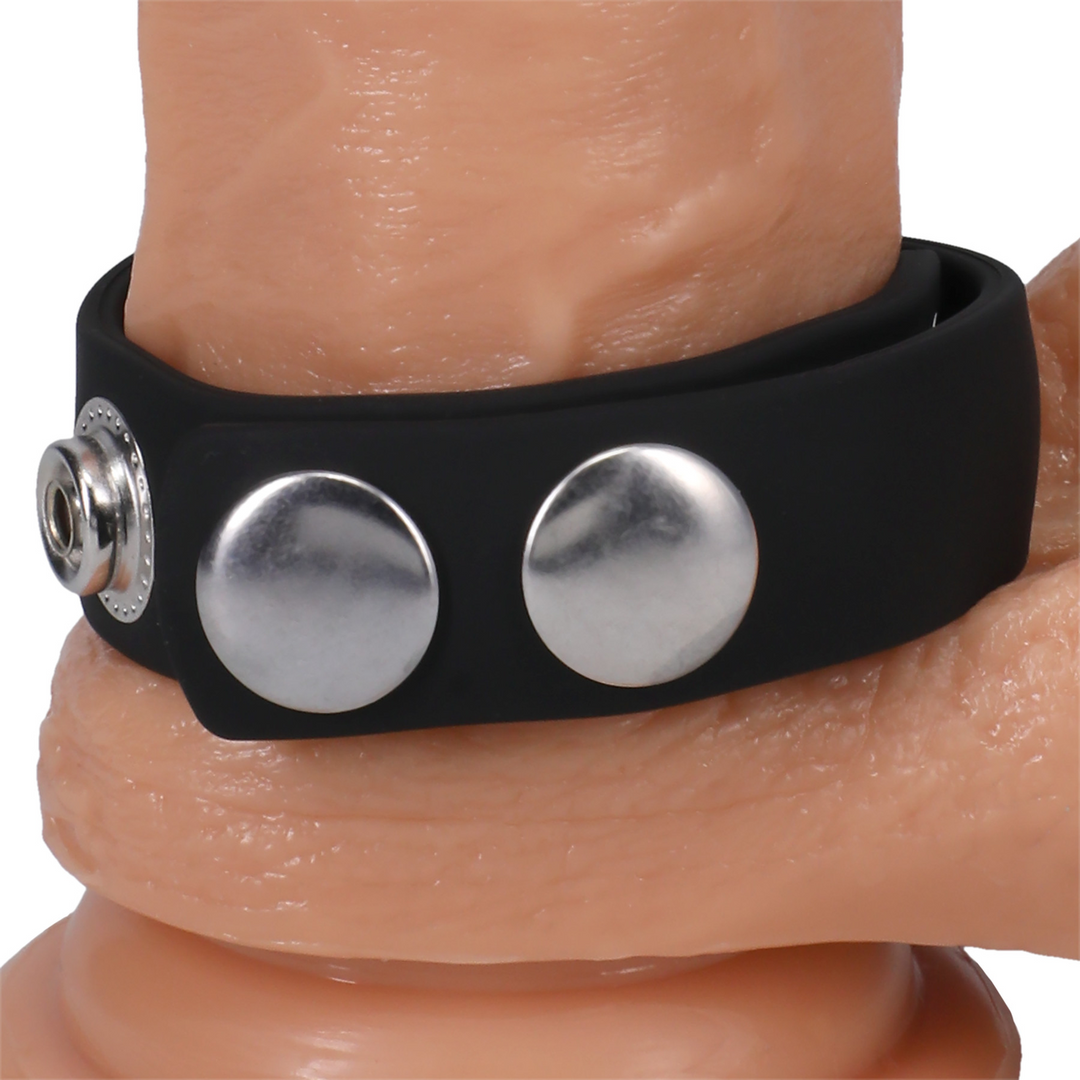 Silicone 5 Snap Cock Ring – Comfort & Safety | Doc Johnson