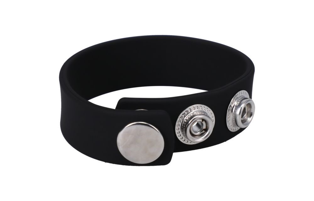 Siliconen 3 Snap Cockring – Comfortabel & Veilig Draagbaar