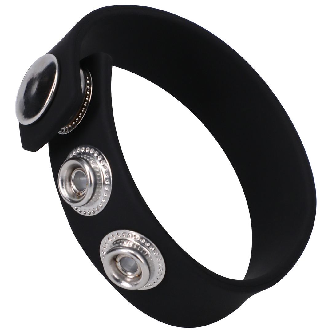 Silicone 3 Snap Cock Ring – Comfortable & Safe to Wear