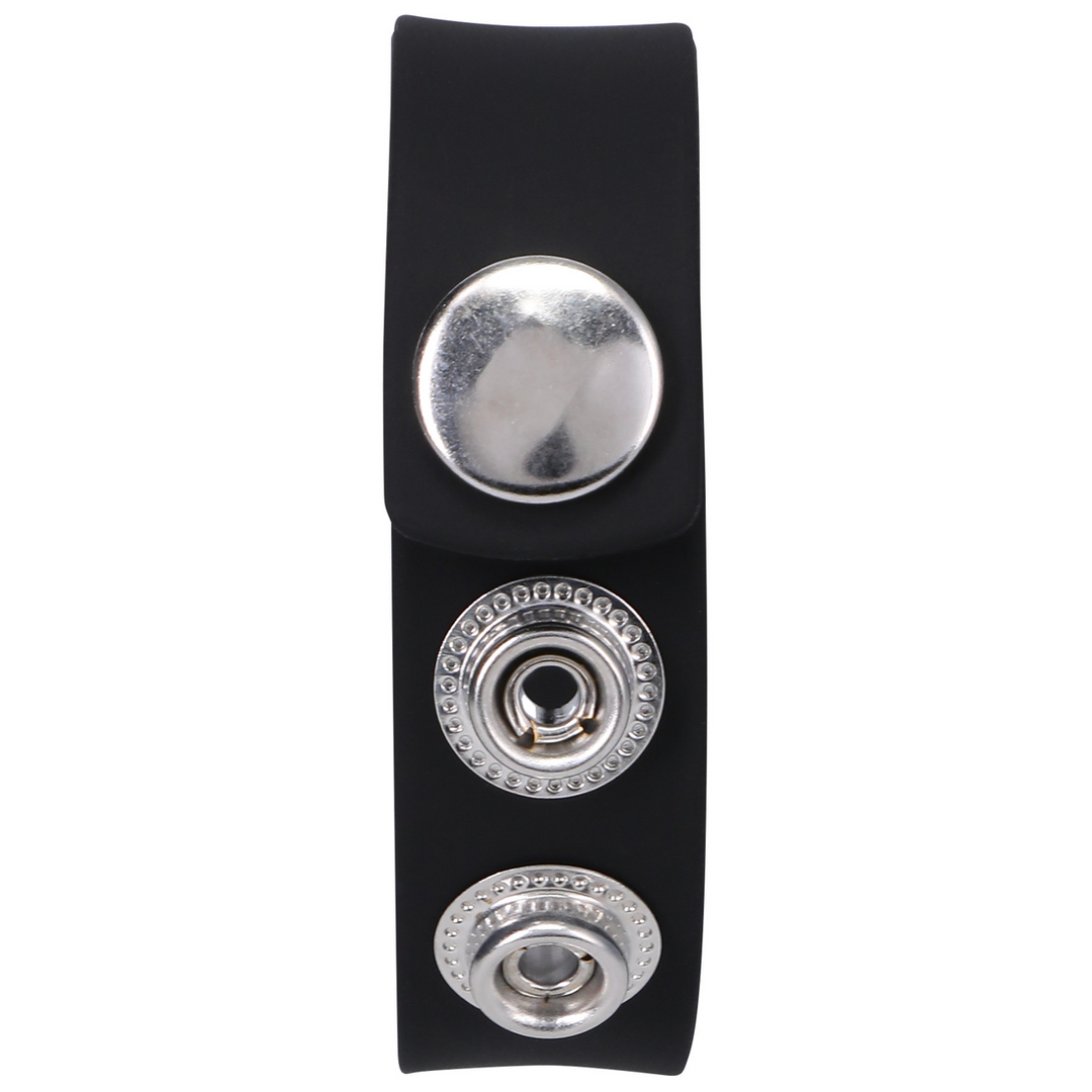 Siliconen 3 Snap Cockring – Comfortabel & Veilig Draagbaar