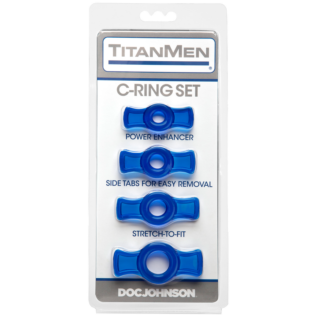 TitanMen Cockring Set | Flexibel & Comfortabel Verbeteren