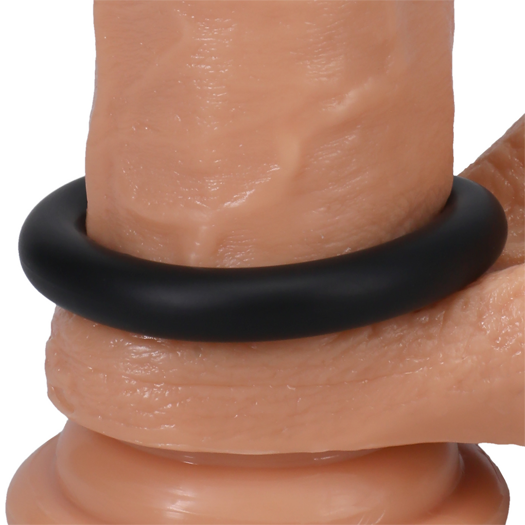 Silicone Cock Ring Medium | Comfort & Strength | Doc Johnson